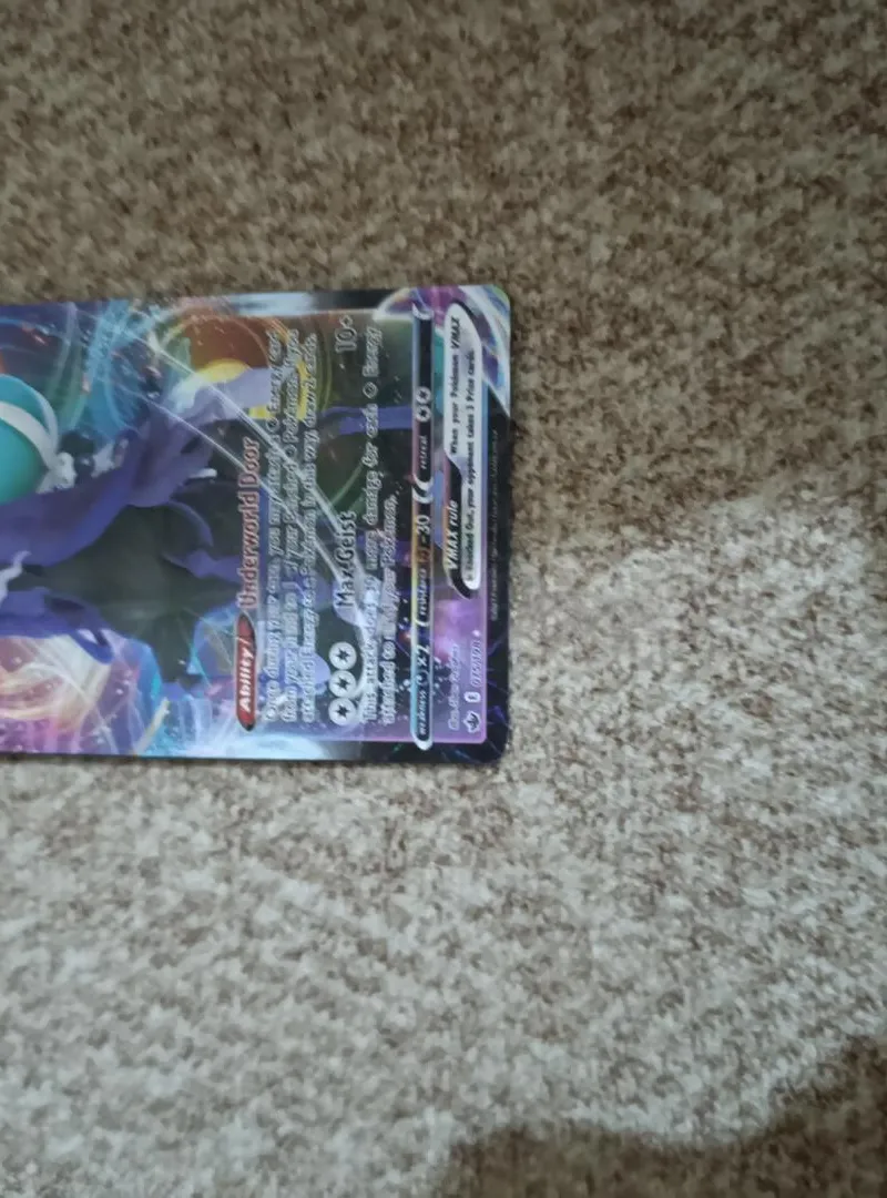 Carte Pokémon Shadow Rider Calyrex Vmax bon état