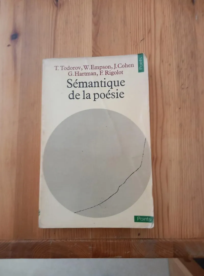 Sémantique de la poésie