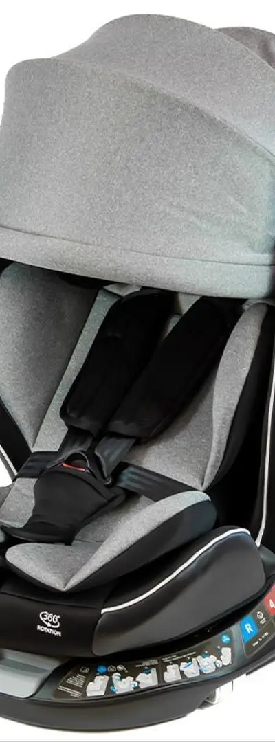 Siège Auto Isofix avec Grand Capot Pare-Soleil