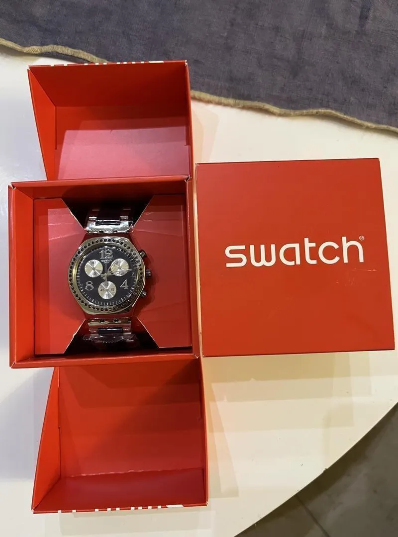 Montre Swatch Irony Chrono YCS118G NEUVE