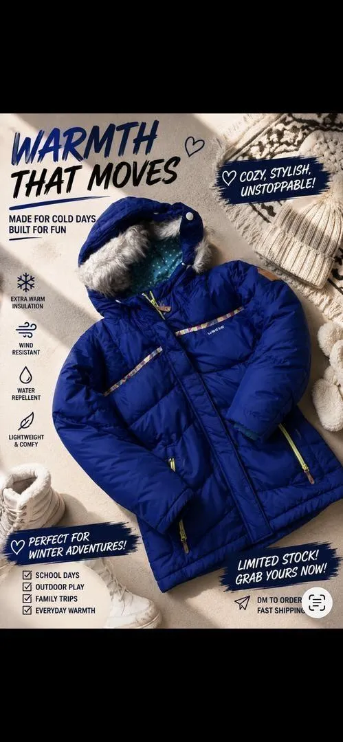 Veste bleue