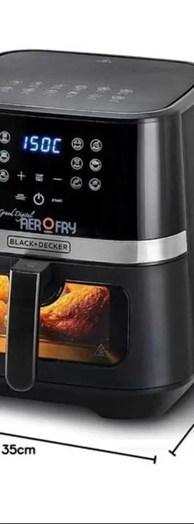 Air Fryer Black and Decker comme neuf
