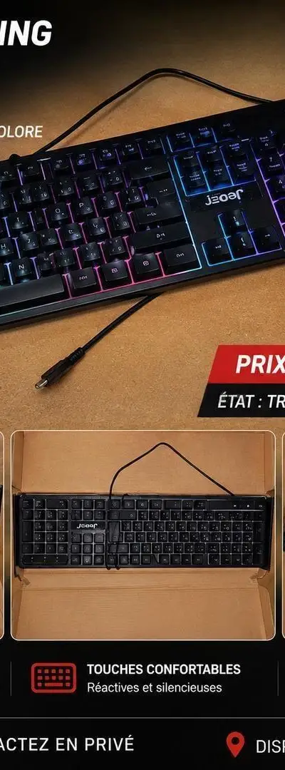 Clavier Gaming K590 RGB