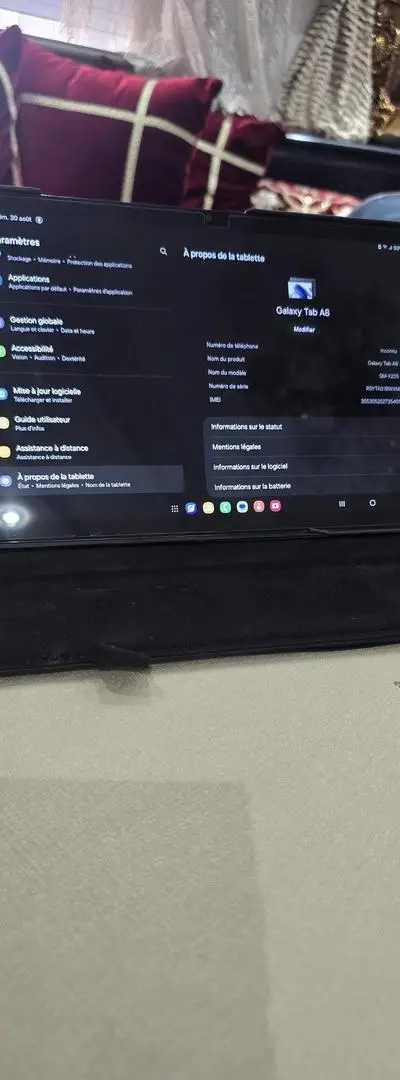 Tablette Samsung A8
