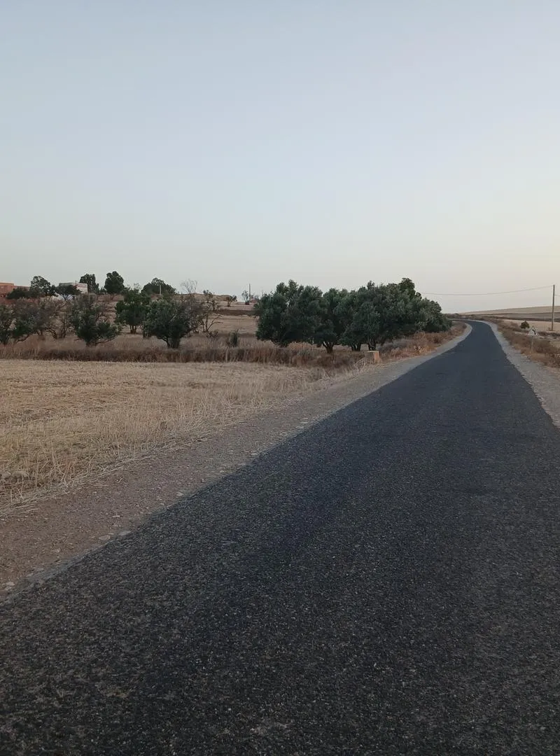 Un terrain sur la route région Essaouira