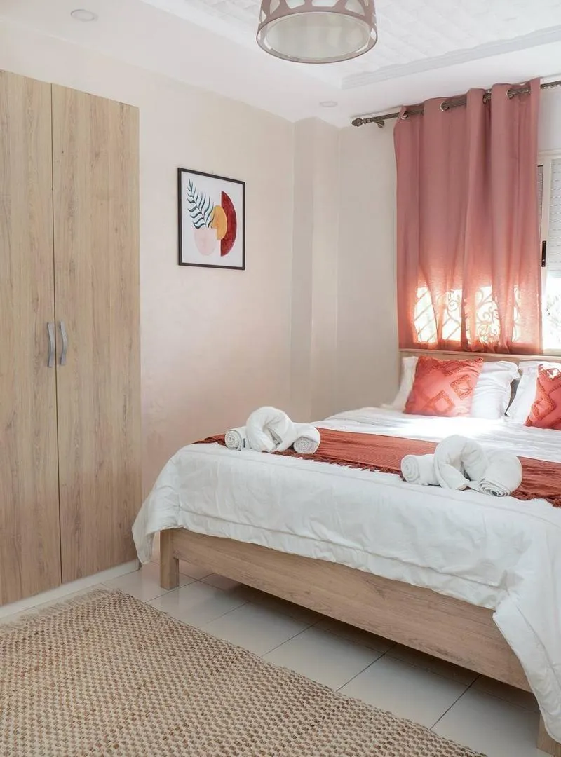Appartement meublé à louer mensuellement, quartier Mohammadi, Agadir