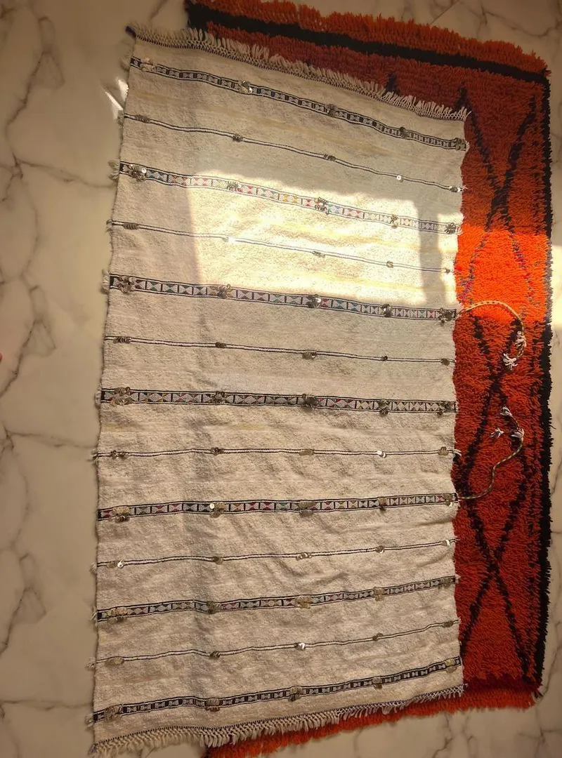 Hanbel 100% laine originale double Fès 1.70m