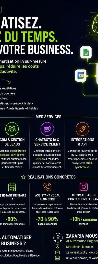 Solutions IA & Automatisation