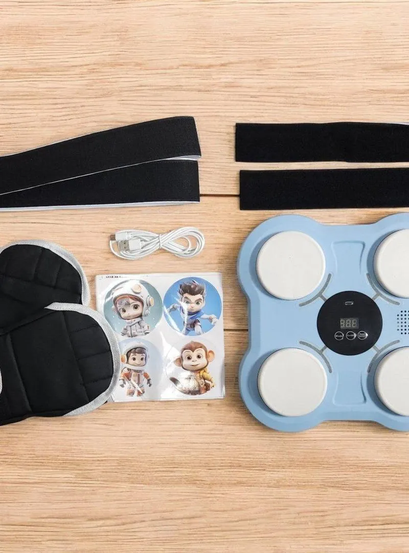 Jeu de boxe amusant pour enfants avec lumières et musique