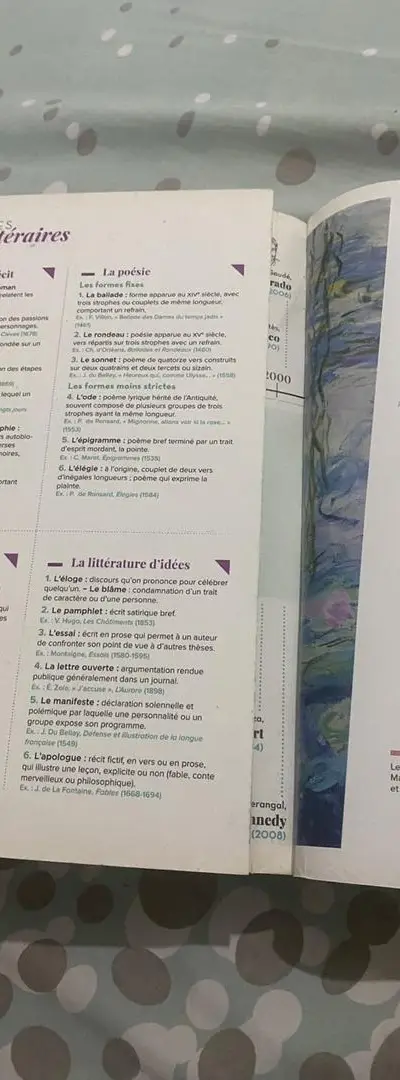Empreintes littéraires 2de manuel édition 2019