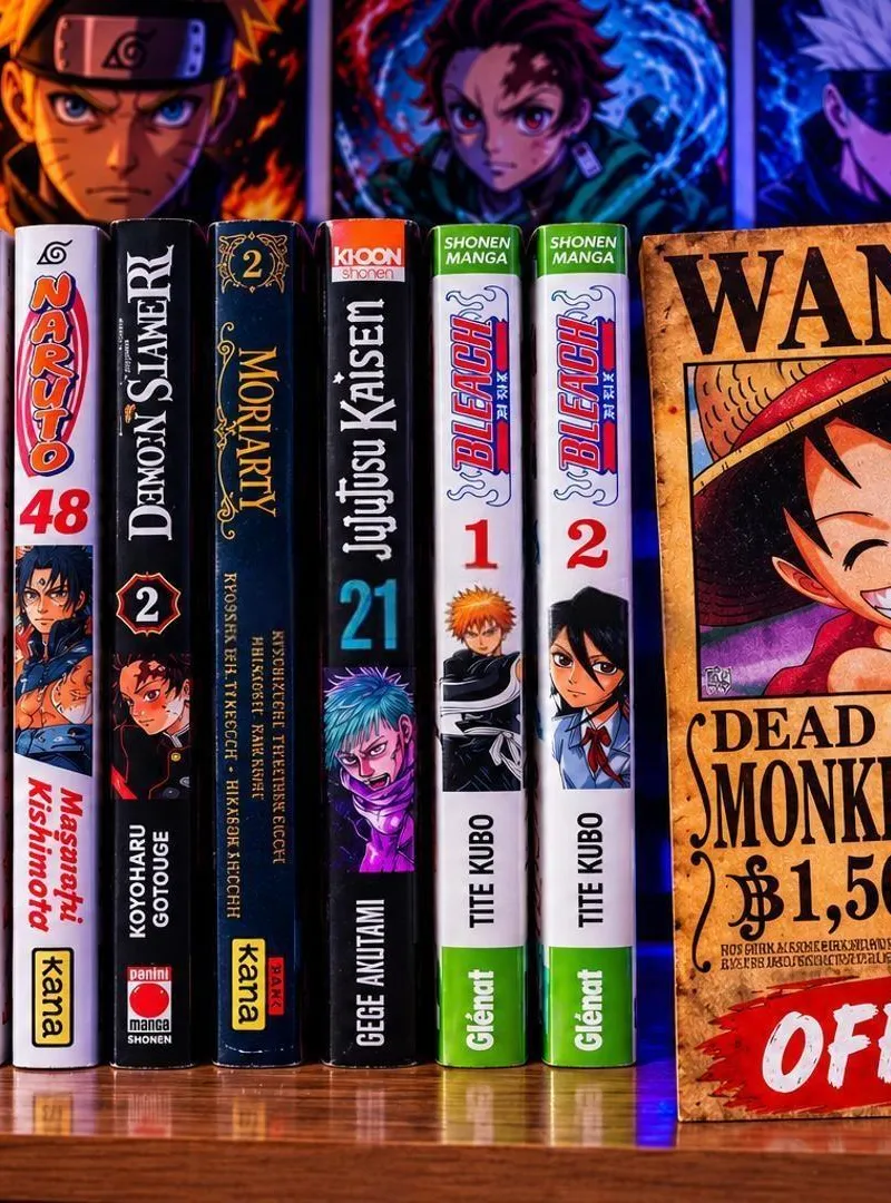 Pack de mangas avec cadre offert