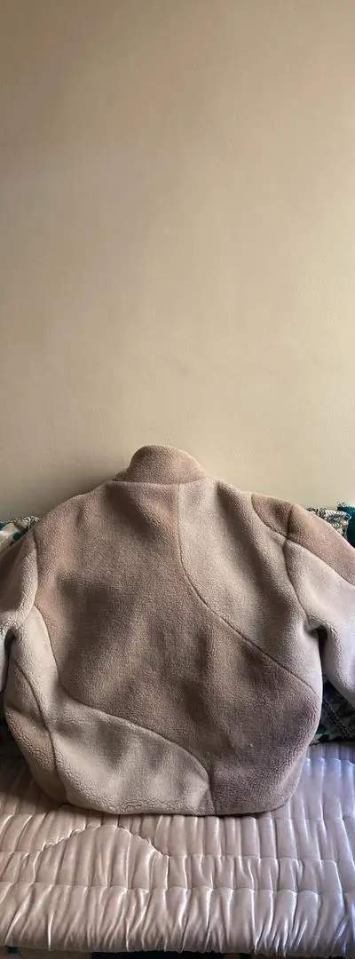 Veste Zara Teddy Beige