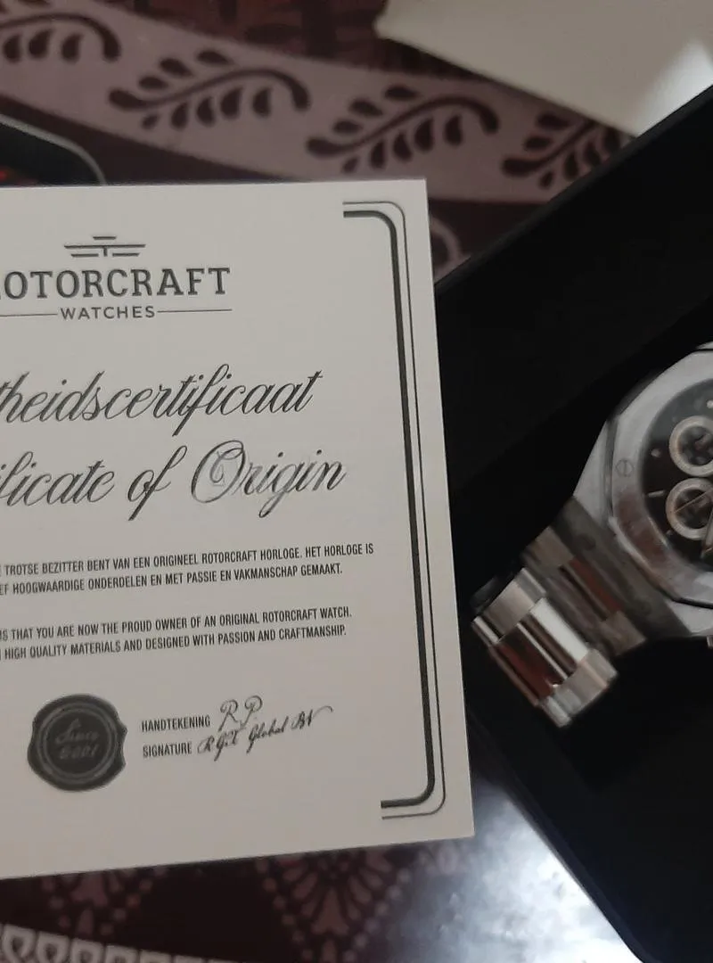 Montre Rotor Craft authentique
