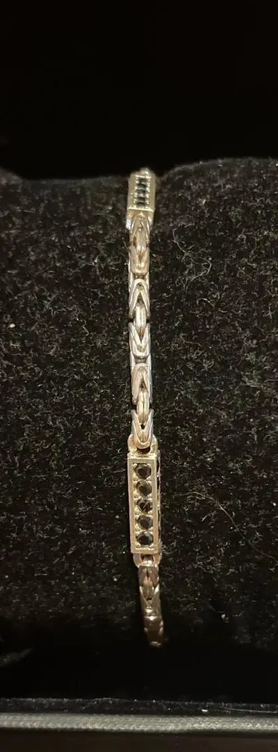 Bracelet byzantin argent 925