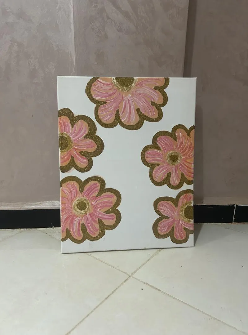 Tableau artistique décoratif fait à la main