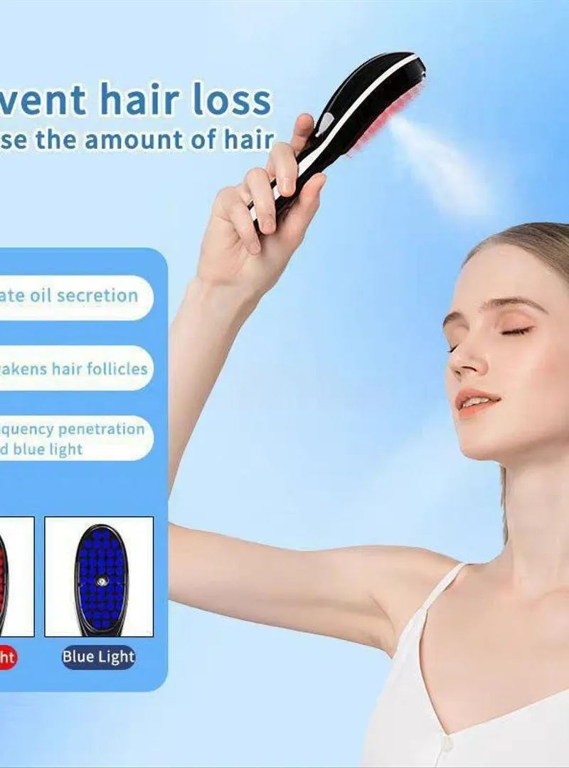 Peigne pour la croissance des cheveux avec technologie nano.