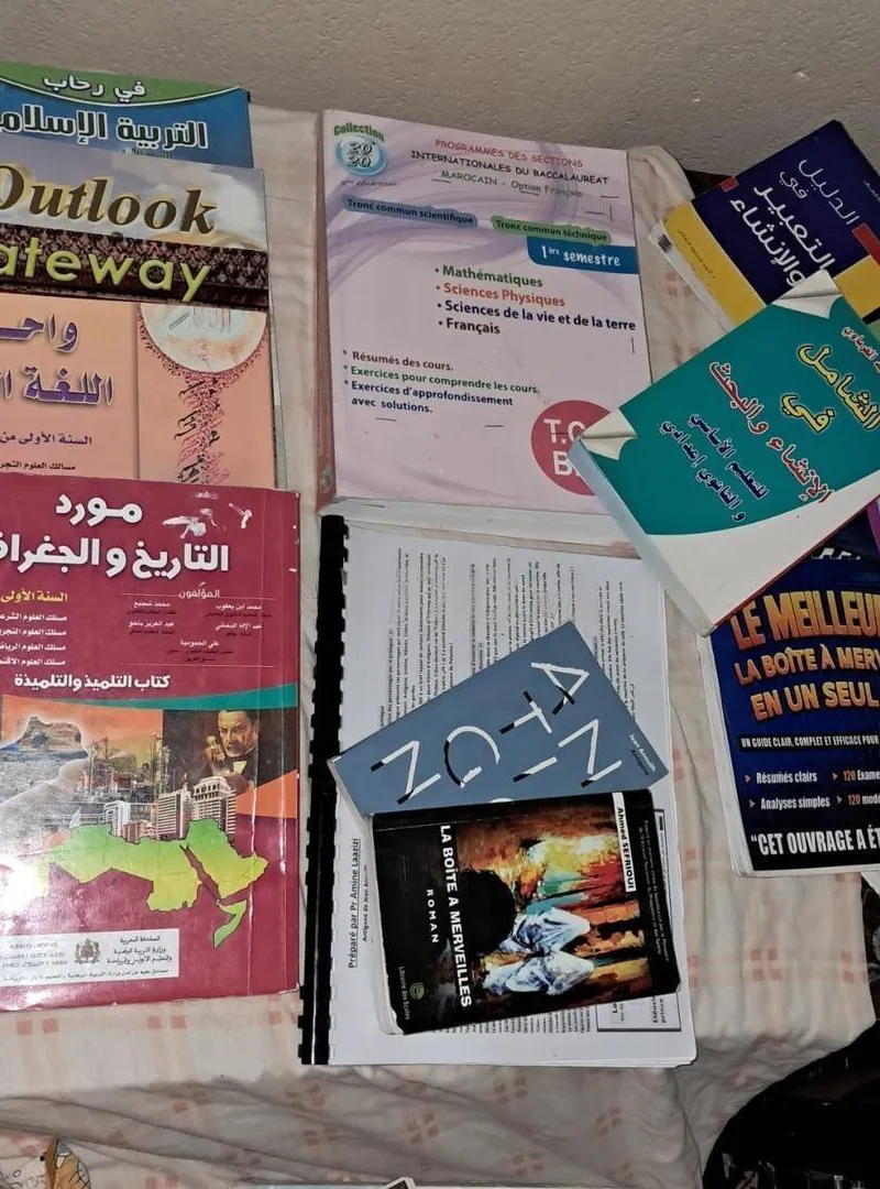 Livres à vendre pour le niveau 1 BAC