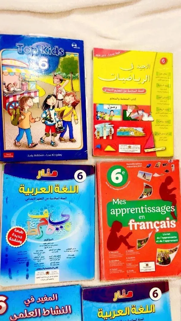 Livres pour la sixième année primaire
