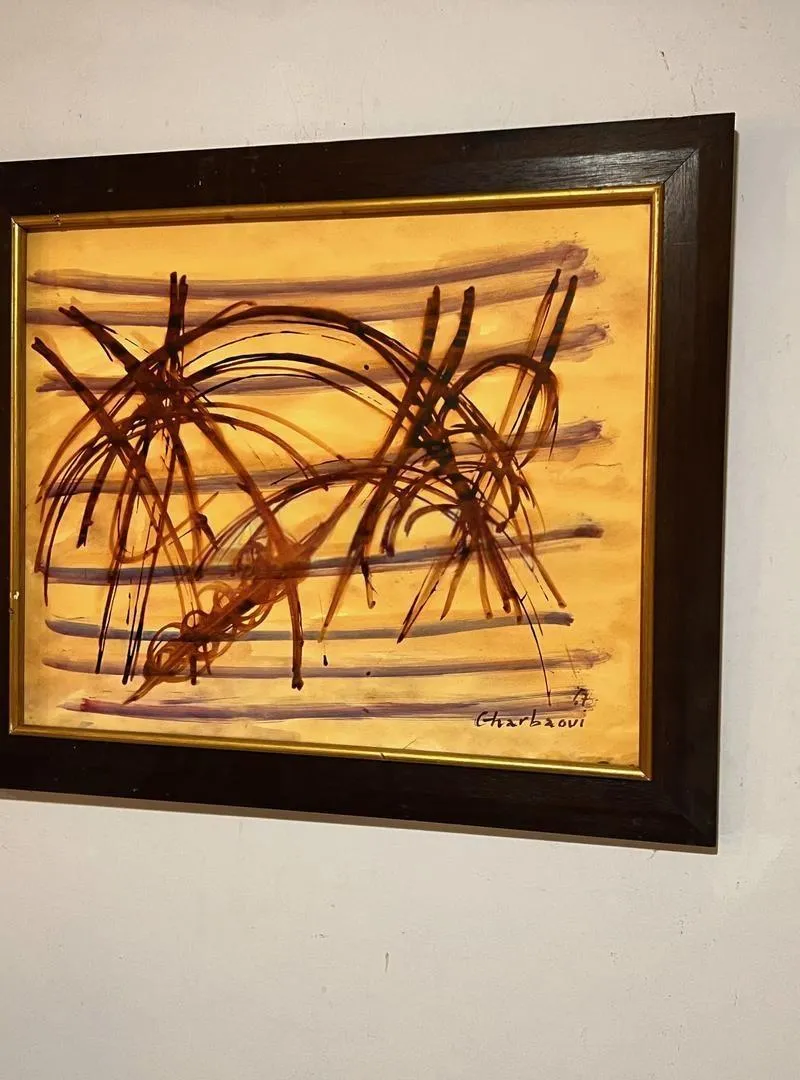 Peinture sur papier 60/50