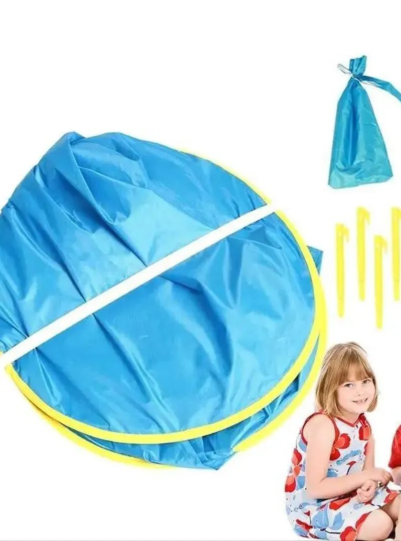 Tente de jeu pour enfants, idéale pour les pique-niques et la plage.