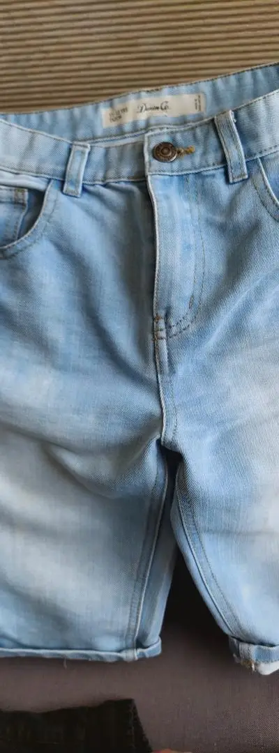 Short bleu clair Denim co