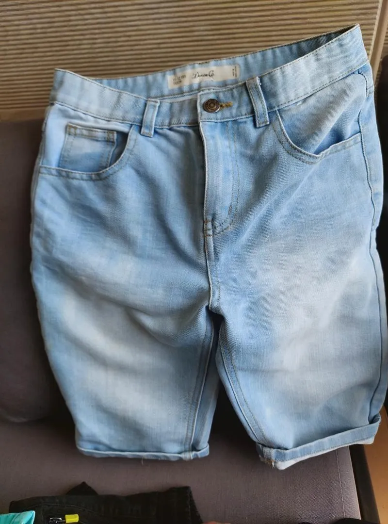 Short bleu clair Denim co