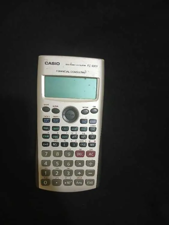 ​آلة حاسبة مالية كاسيو الأصلية Casio FC-100V (مستع
