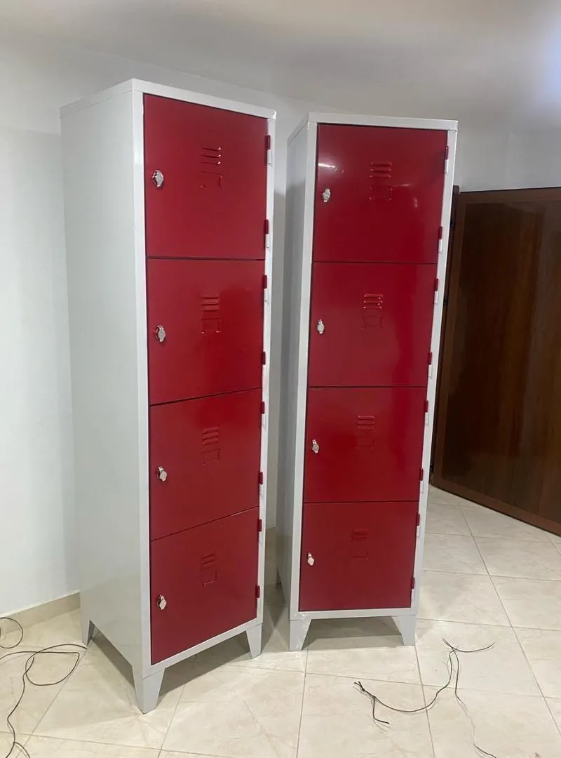 Vestiaire métallique double monobloc