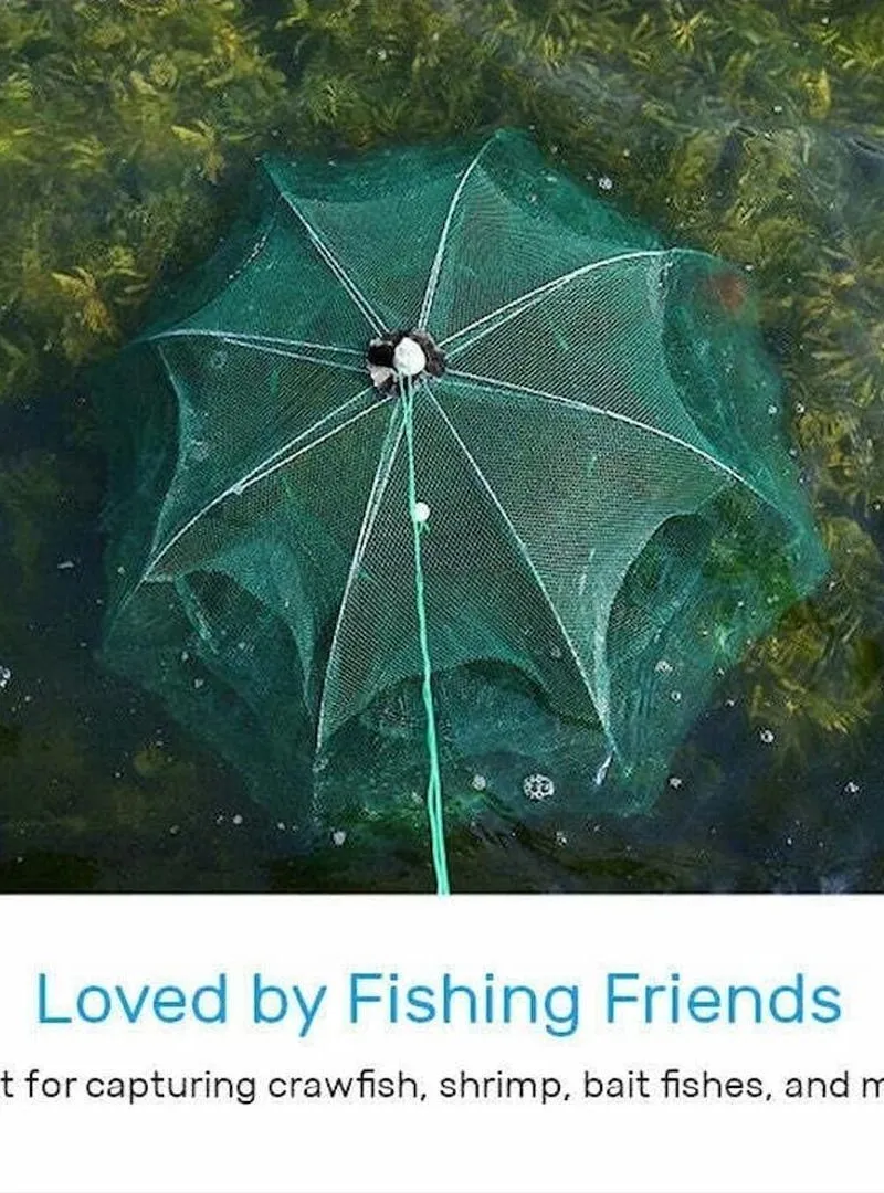 Piège à poisson magique avec poche pour appât