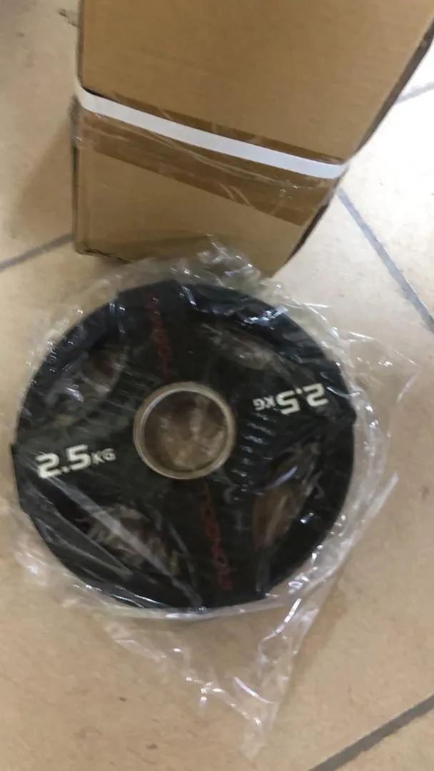 Disques disponibles de 2.5kg à 10kg