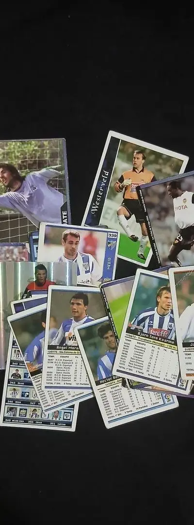 20 cartes de football La Liga 2004