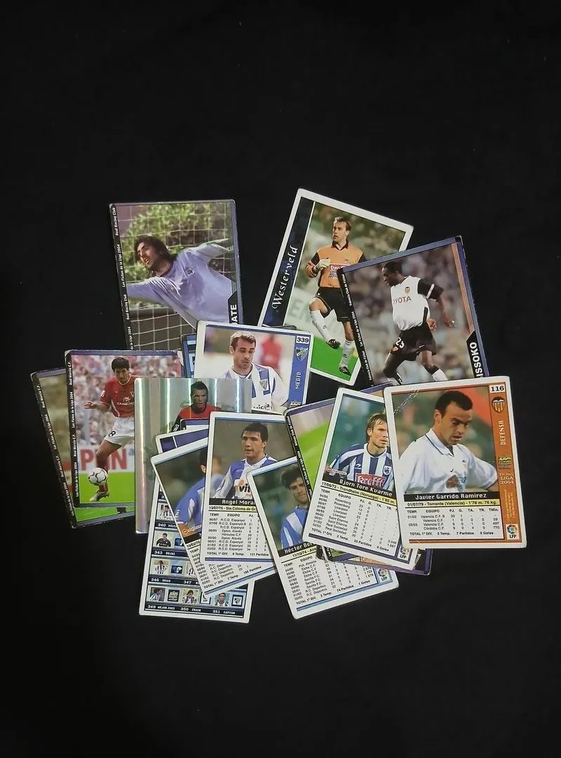 20 cartes de football La Liga 2004