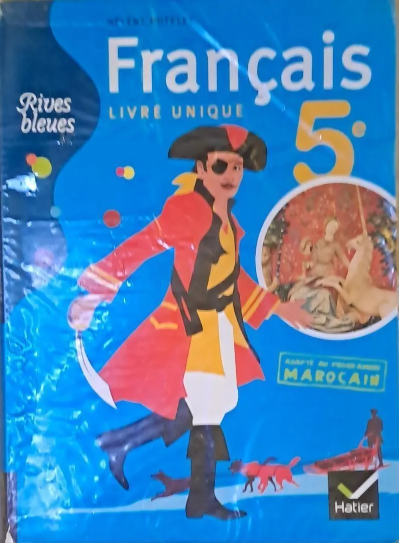 Rives bleues 5e livre français