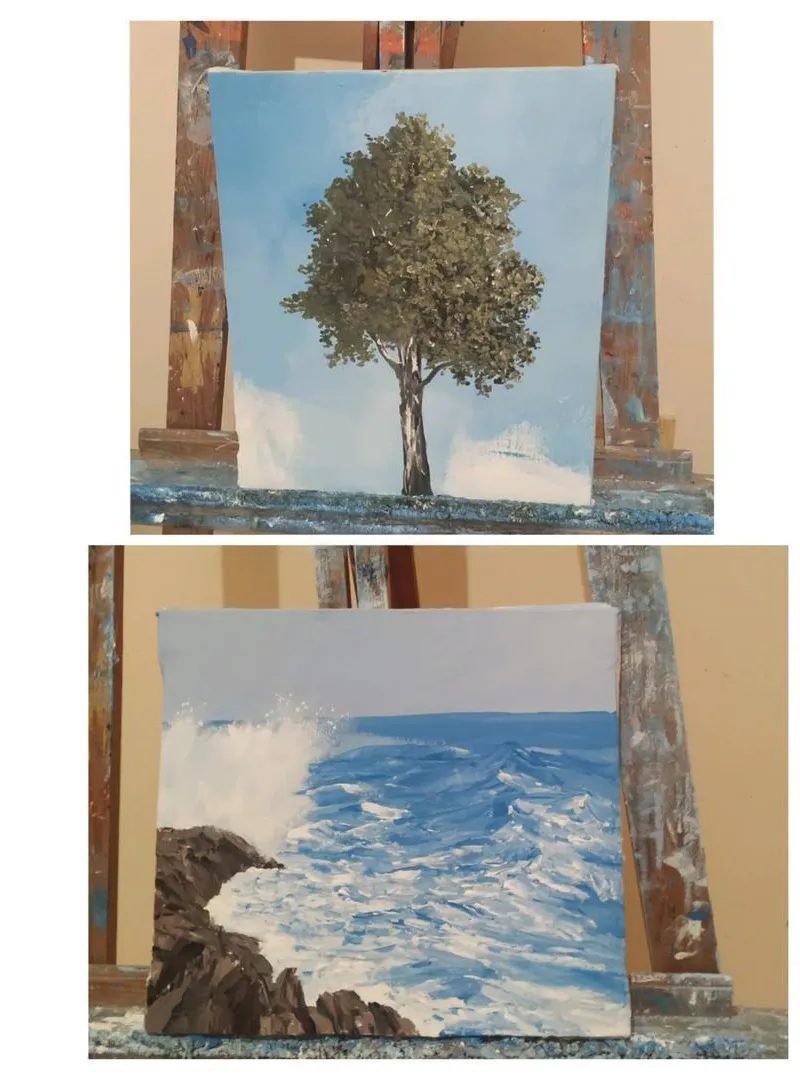 2 tableaux originaux