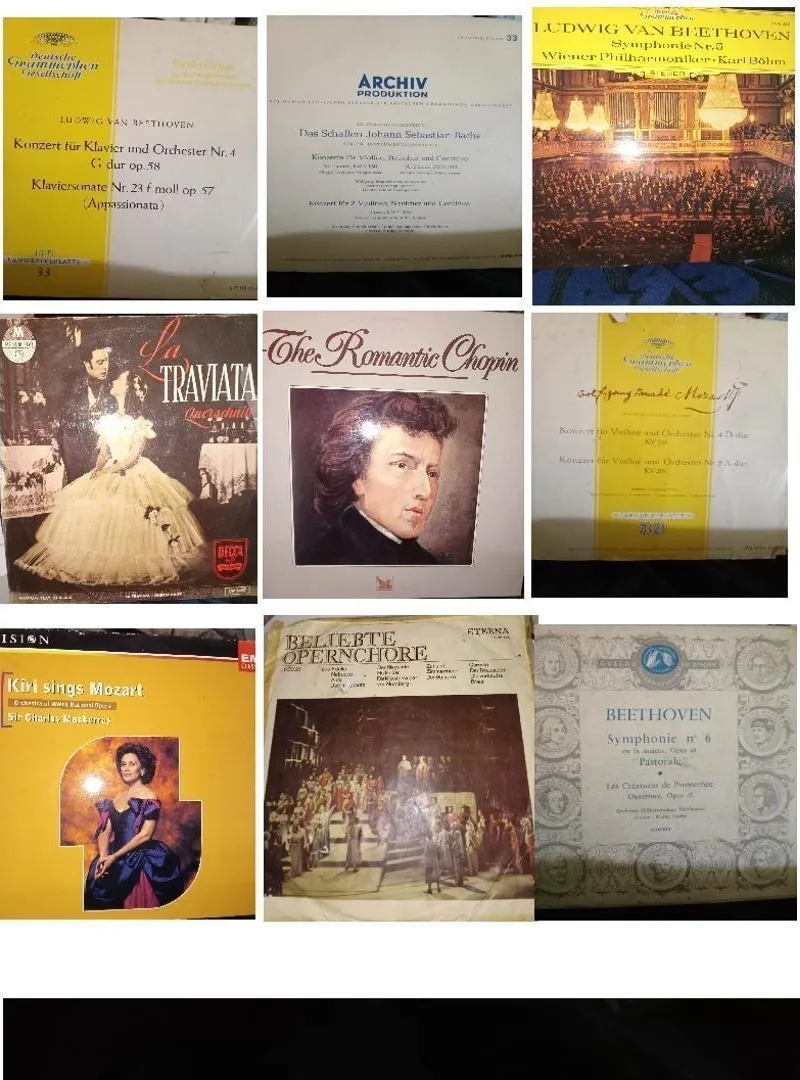 Symphonie disque vinyle 33Tours