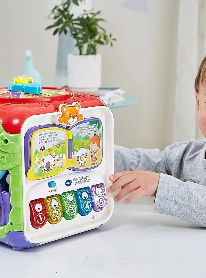 Cube d’Activités Éducatif Interactif 9-36 Mois