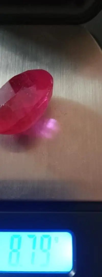 Rubis pour bague ou ..