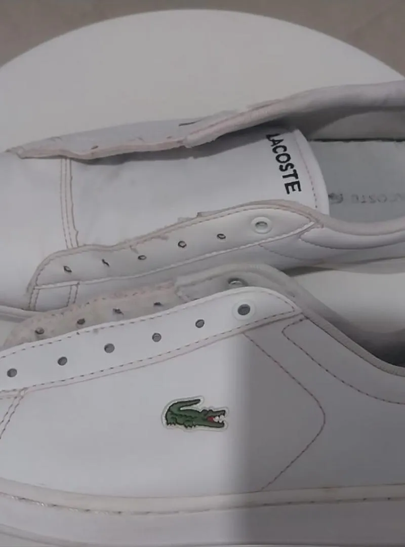 Lacoste blanche d'origine