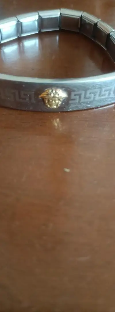 Superbe bracelet tête de Méduse en or 18k