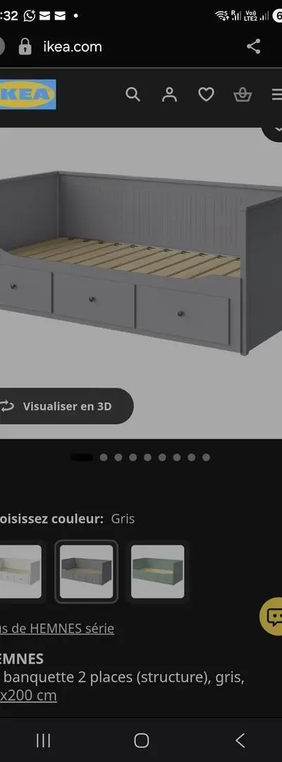 Lit convertible IKEA