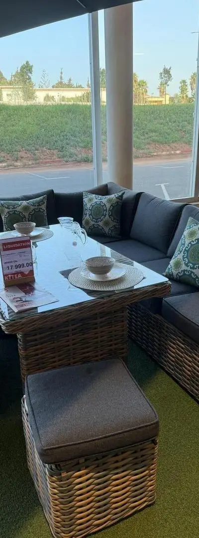 Super salon d’extérieur