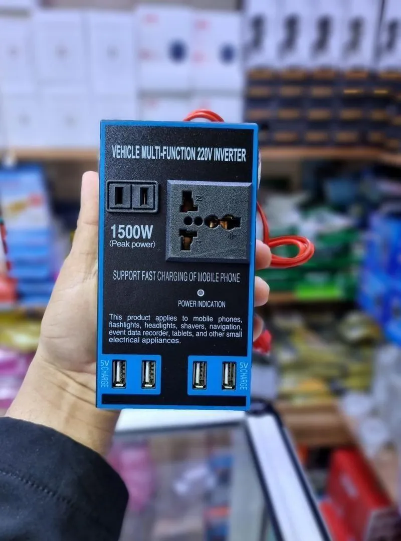 J'ai un convertisseur de voiture multifonction 220V