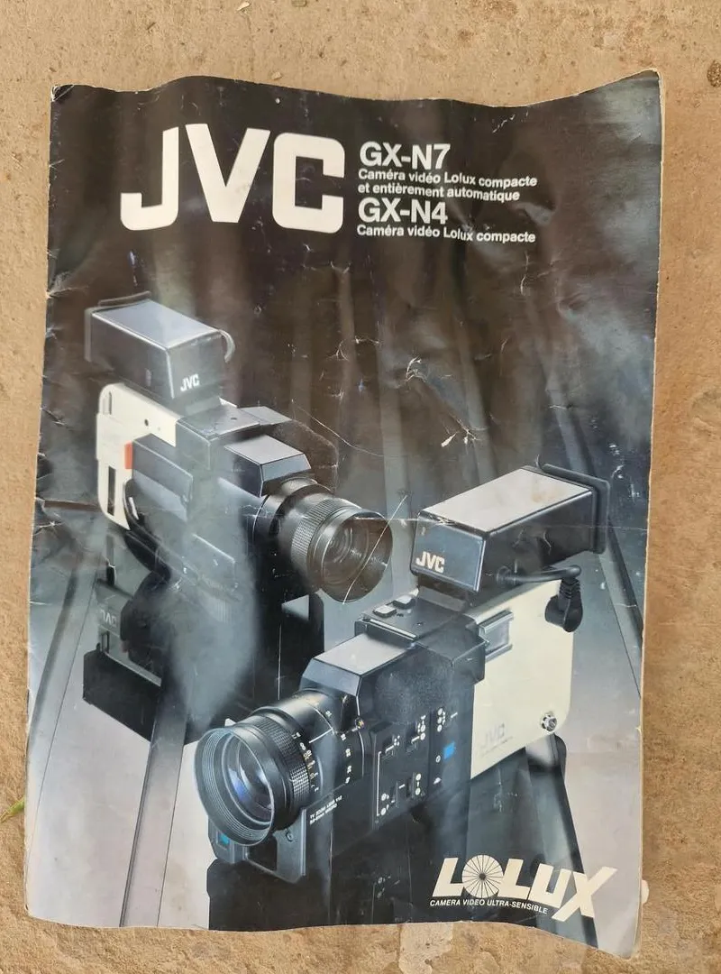 Caméra Vidéo Vintage JVC Lolux (Années 80)