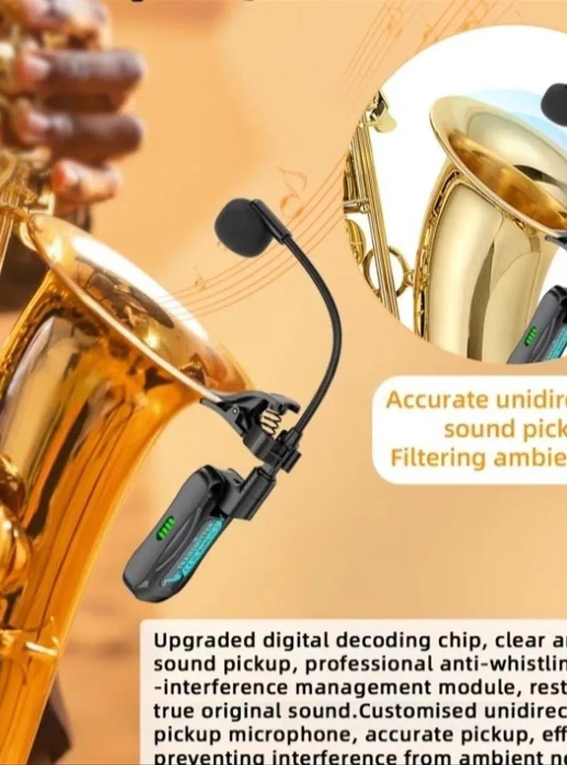 Microphone Mecro pour saxophone