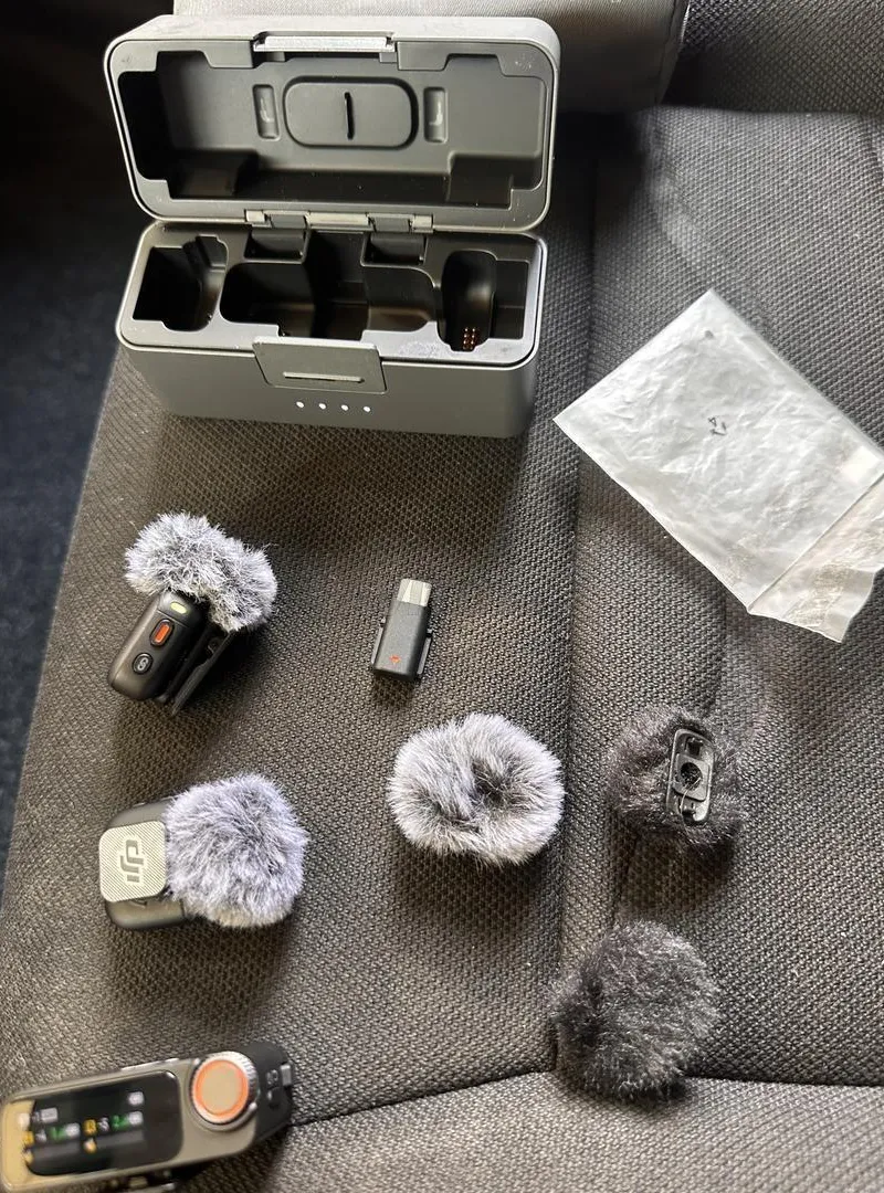 DJI MIC 3 (2 TX, BOÎTIER DE RECHARGE)