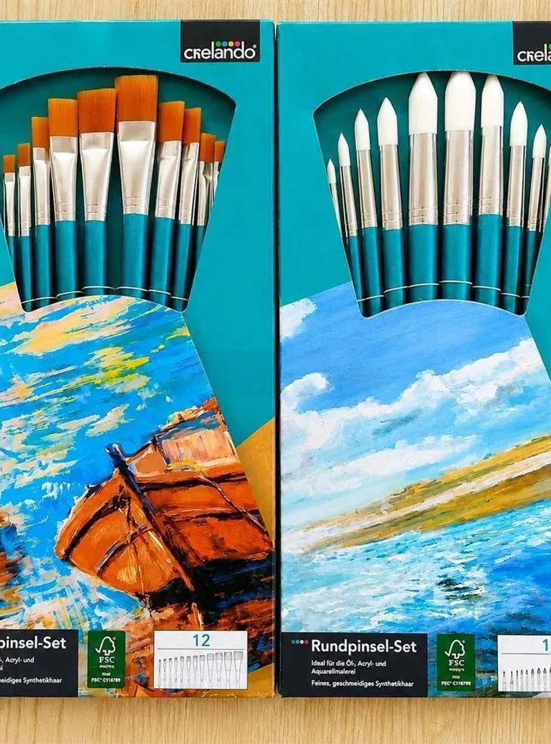 Set de pinceaux de peinture