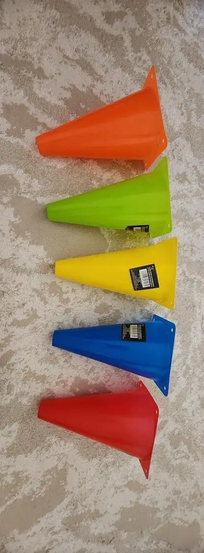 Lot de 5 cônes d'entraînement matériel sportif