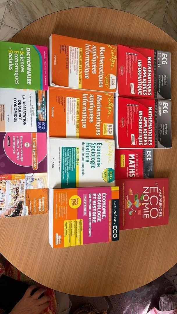 Livres / manuels CPGE ECG