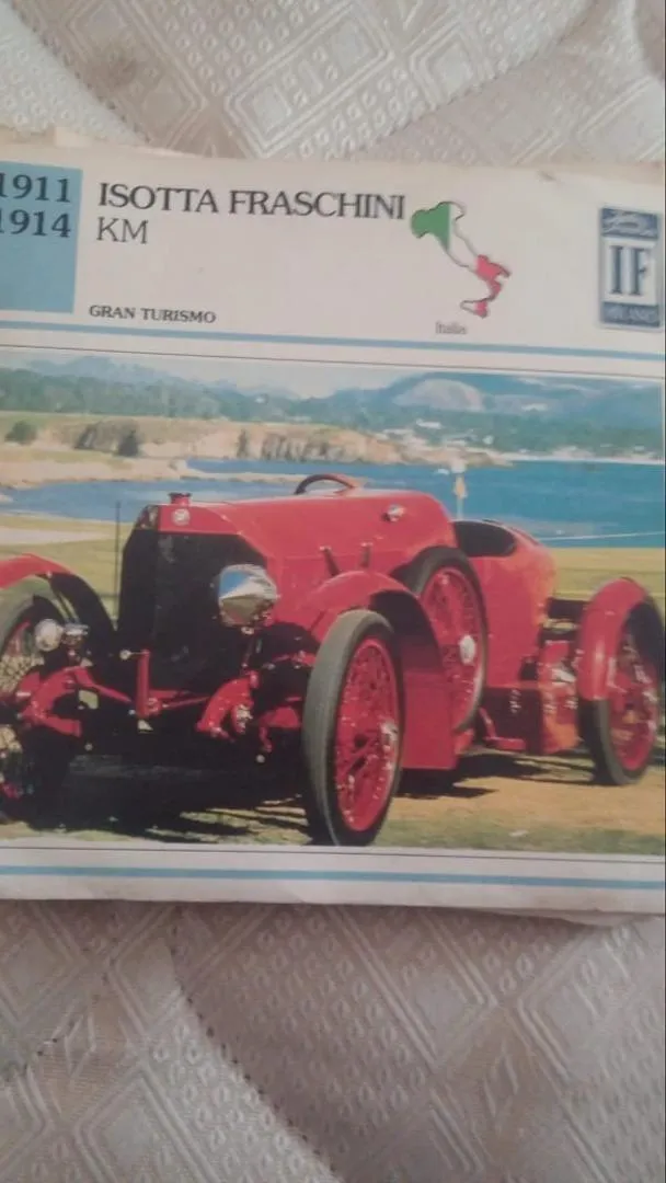 Cartes postales de voitures anciennes