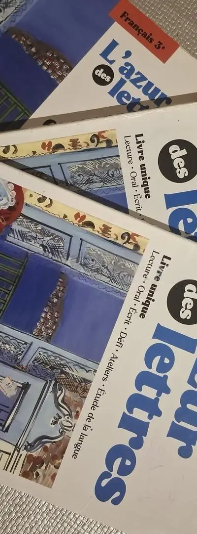 L'azur des lettres collège 3